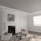 Ekena Millwork 39W x 39H x 14T Small Olivia Decorative Fretwork Wood Ceiling Panels, Birch CELW39X39X0250OLVBI - alternate 1